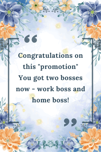 Wedding Congratulations Message for your boss