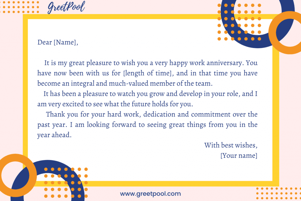 Happy Work Anniversary Messages for Your Boss or Manager