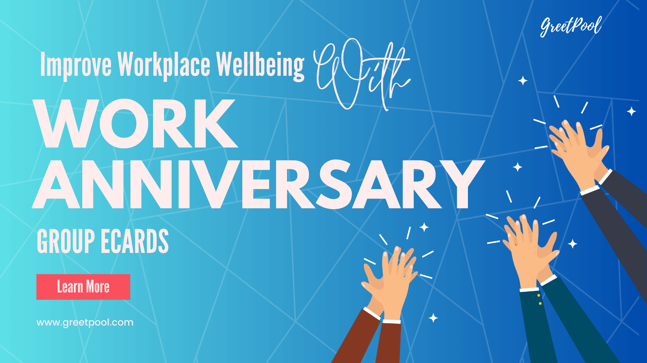 Creative way to celebrate office anniversaries: Online work anniversary group cards