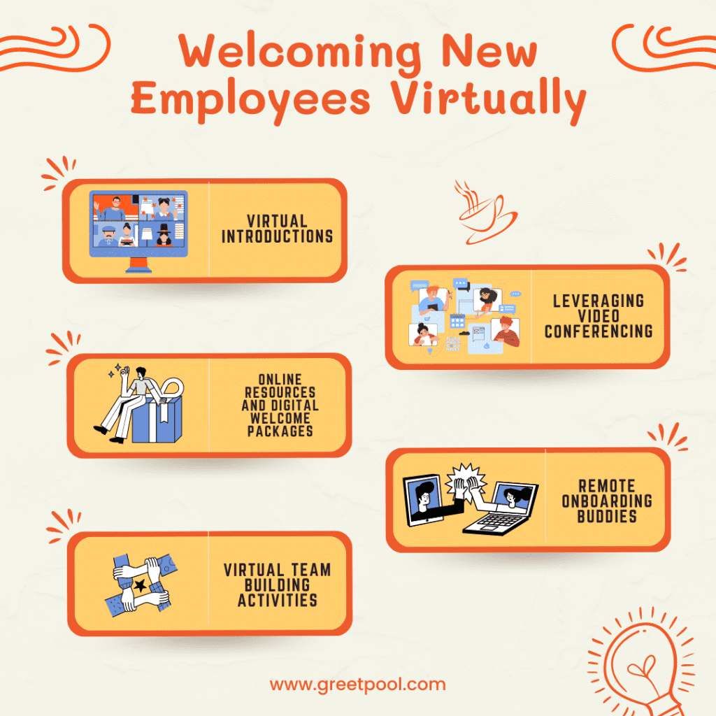 Welcoming remote employees virtually