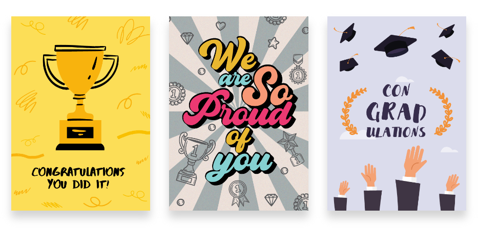 Graduation greeting cards