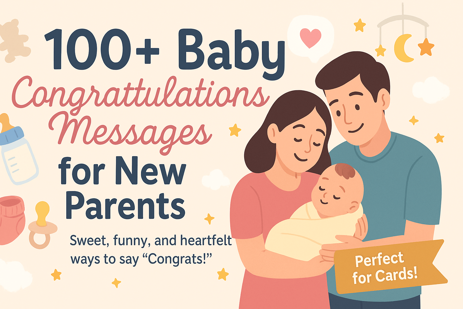100+ Baby Congratulations Messages for New Parents