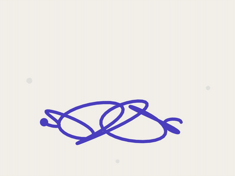 Sorry For The Confusion Untangle Sorry for the confusion text above a tangled purple scribble straightening into a clean arrow with a green check