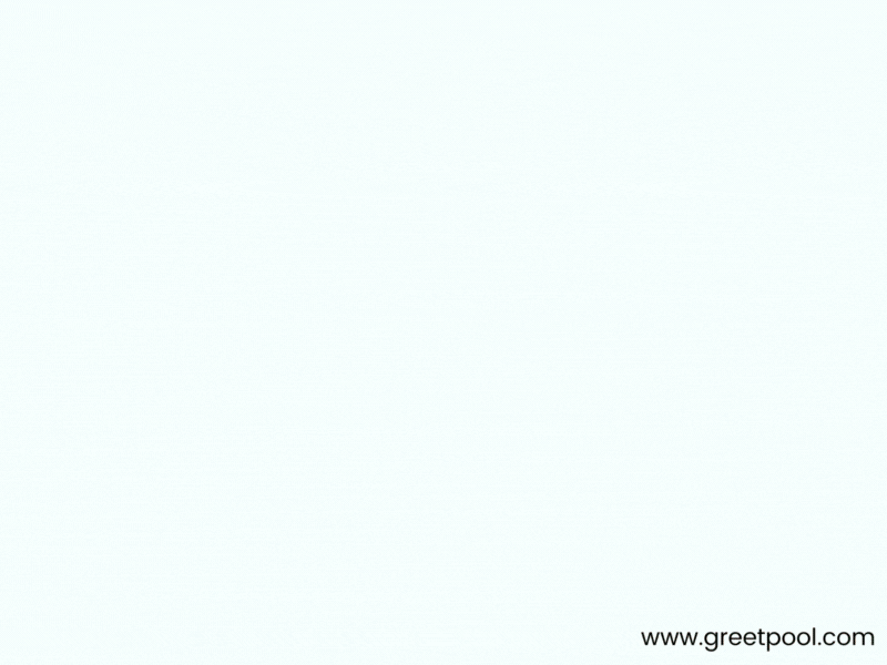 Animated cheers to your years birthday GIF with cake and champagne