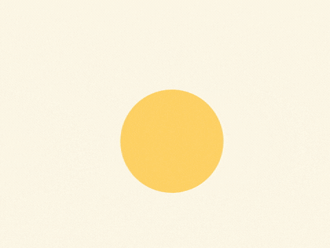 Happy birthday, boss line art cake drawn over a yellow circle with Here's to a great year
