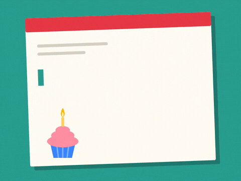 Happy Birthday Boss Typewriter Memo Happy birthday, boss typed on an office memo with a red Priority: Cake stamp and a cupcake with a candle