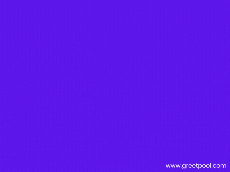 Animated happy birthday GIF with elegant dark and gold design