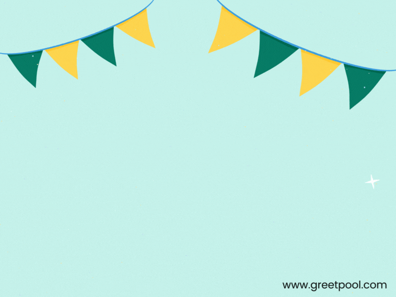 Happy Birthday Retro Vintage Animated happy birthday GIF in retro vintage style