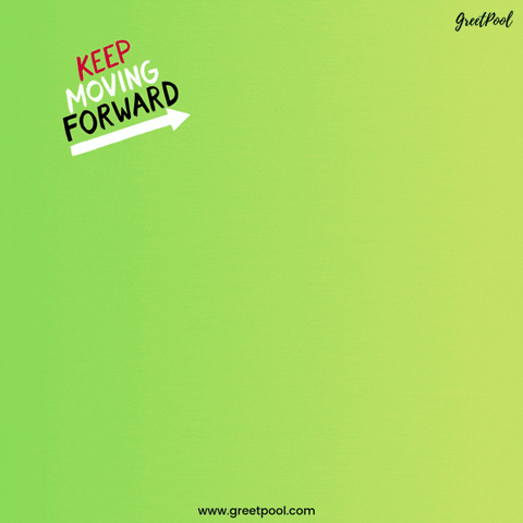 Animated Keep Moving Forward Boss Day GIF with a team climbing