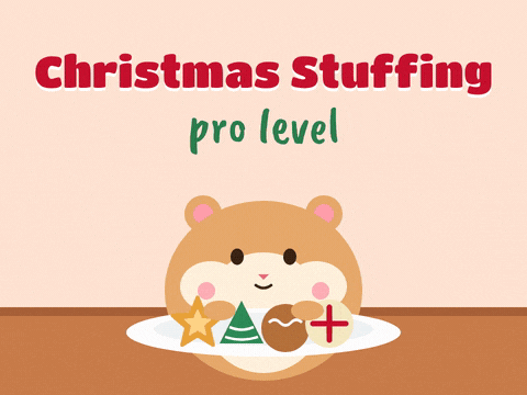 Christmas Stuffing Hamster Cookies Christmas stuffing pro level joke with a hamster stuffing Christmas cookies into its cheeks one by one