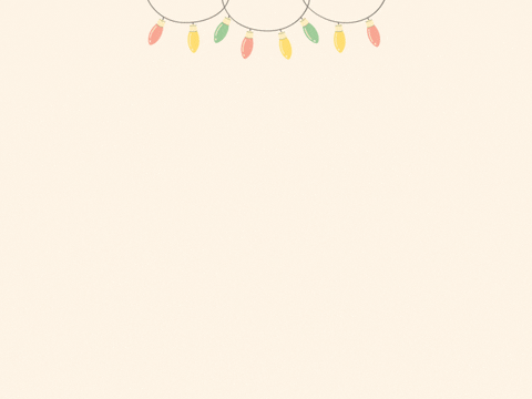 Merry Christmas Colorful String Lights Animated merry Christmas GIF with colorful text and string lights