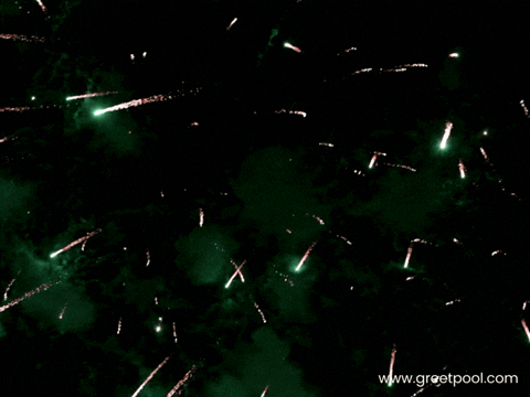 Congrats Red Sparkle Glitter Animated congrats GIF with red sparkle and glitter effect