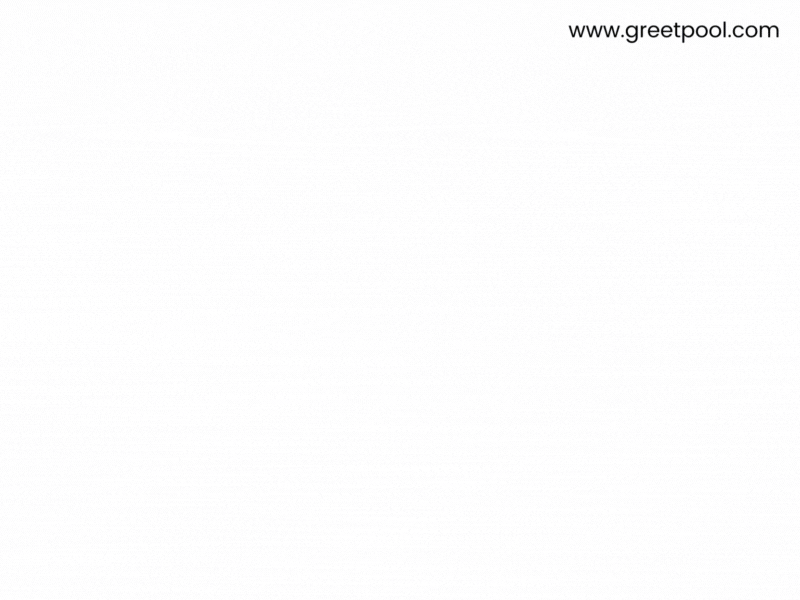 Animated wow you're hired GIF on gold background