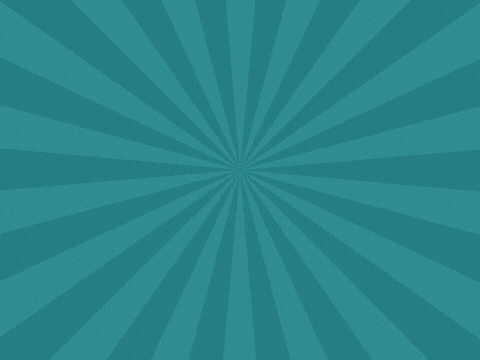 Farewell, boss retro one-way ticket to adventure with a punched star on a teal sunburst background