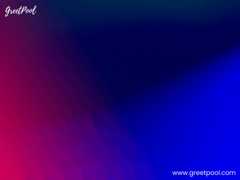 Animated we will miss you a lot farewell GIF on teal background