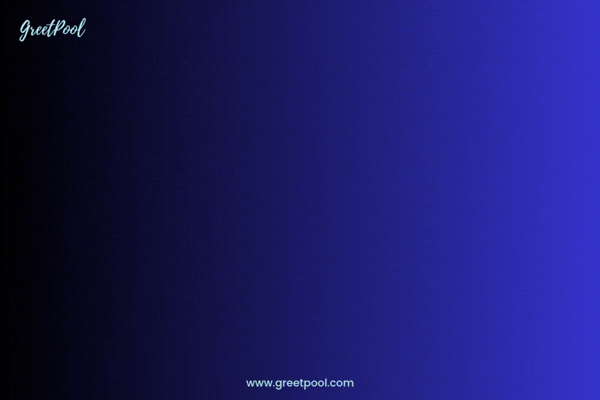 Animated Miss You Dad GIF with a foam finger
