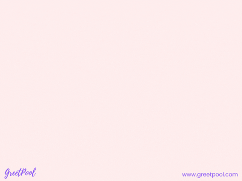 Animated get well soon GIF with floral bouquet