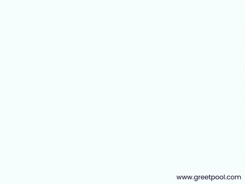 Animated good luck you will be super GIF on dark background