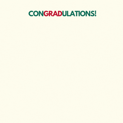 Congradulations Welcome Real World Animated congradulations welcome to the real world graduation GIF