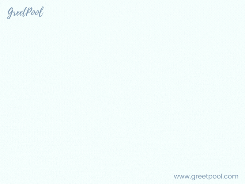 Its A Boy Blue Clouds Animated it's a boy GIF with pastel blue clouds for baby shower