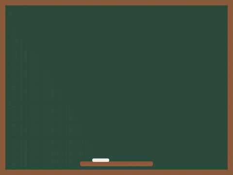 Happy New Year chalkboard counting down 5, 4, 3, 2, 1 in chalk, then Let the fun begin in pink script