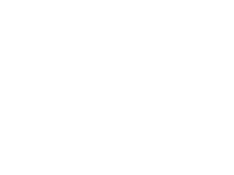Animated happy new year GIF with rainbow text on transparent background