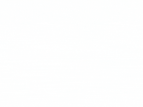 Animated happy new year GIF with retro line text in blue and yellow