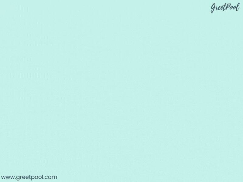 Animated sympathy GIF with everything will be okay message and rainbow