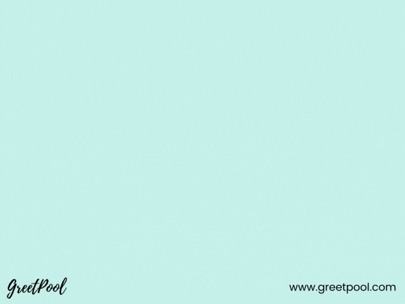 Thank You From All Of Us Flowers Animated thank you from all of us GIF with flower jar on teal background