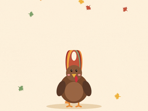Pixels Rainbow 8 Bit Happy Thanksgiving Pixel Cornucopia - Free GIF | GreetPool
