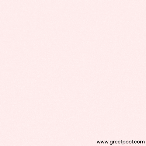 Thinking Of You Floral Love Animated thinking of you GIF with floral design