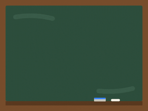 Welcome back written in white chalk on a green chalkboard with Agenda item #1: you and doodled sun and heart