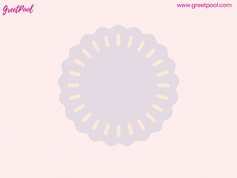 Animated 2 years work anniversary GIF with celebration badge