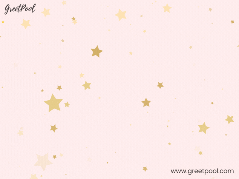 Animated congrats work anniversary GIF with champagne cheers