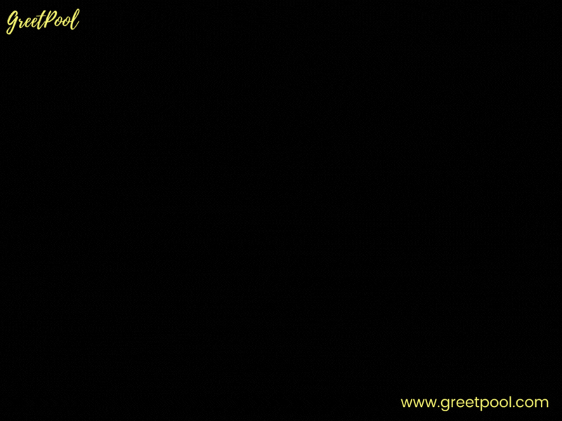 Animated happy work anniversary our congrats GIF with script text