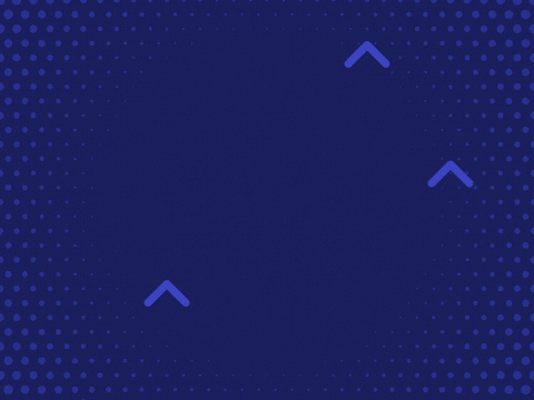 Work Anniversary Level Up Comic Level up comic lettering with an XP bar filling and a Work Anniversary plus one badge on navy halftone