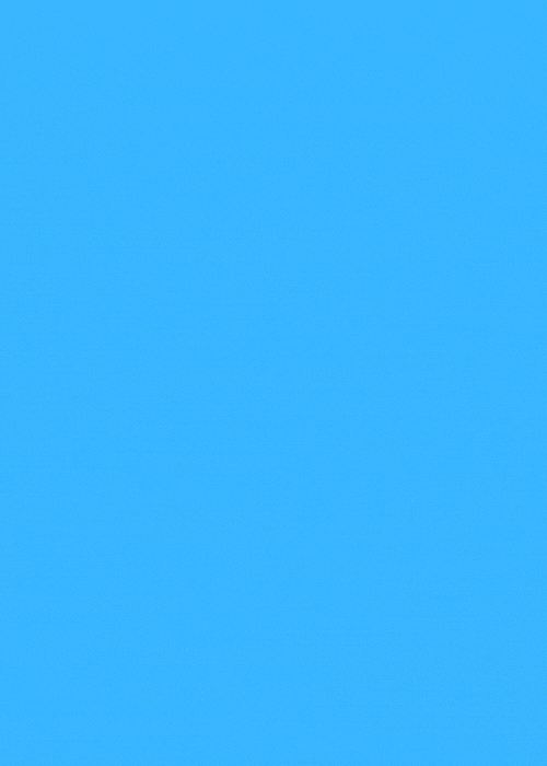 Smiling sun and clouds in a blue sky on an animated Get Well Soon card
