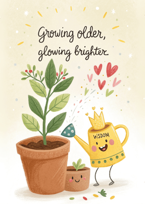 happy birthday group card